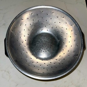 Stainless Steel Vintage Colander / Strainer