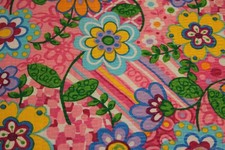 27 Inches Floral Seersucker Fabric
