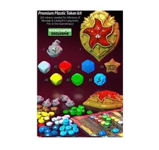 Valor & Villainy Premium Plastic Token Kit by Skybound Tabletop - SEALED