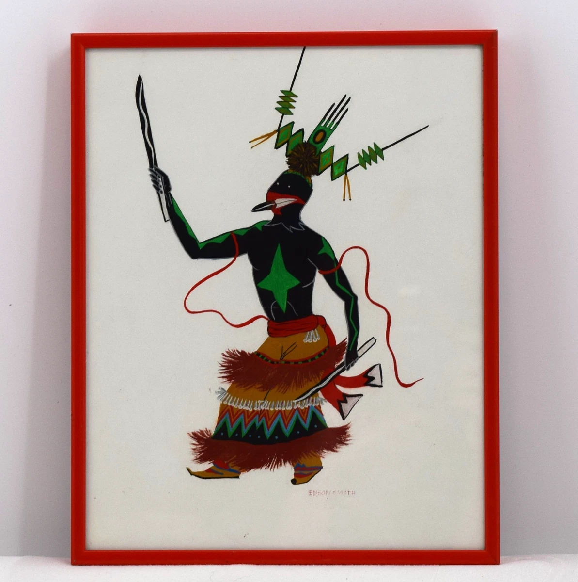 美国印第安绘画、素描(1935-现在) | eBay