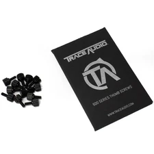 Trace Audio 500 Series Module Thumb Screws M3 Thread - 12-Pack, Black