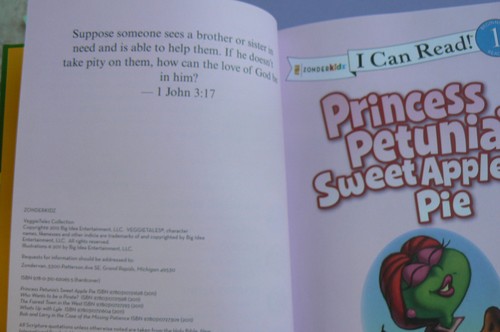 5 Veggie Tales Books in One ZonderKidz, I Can Read,Level 1 LN HC Christian - 第 5/14 張圖片