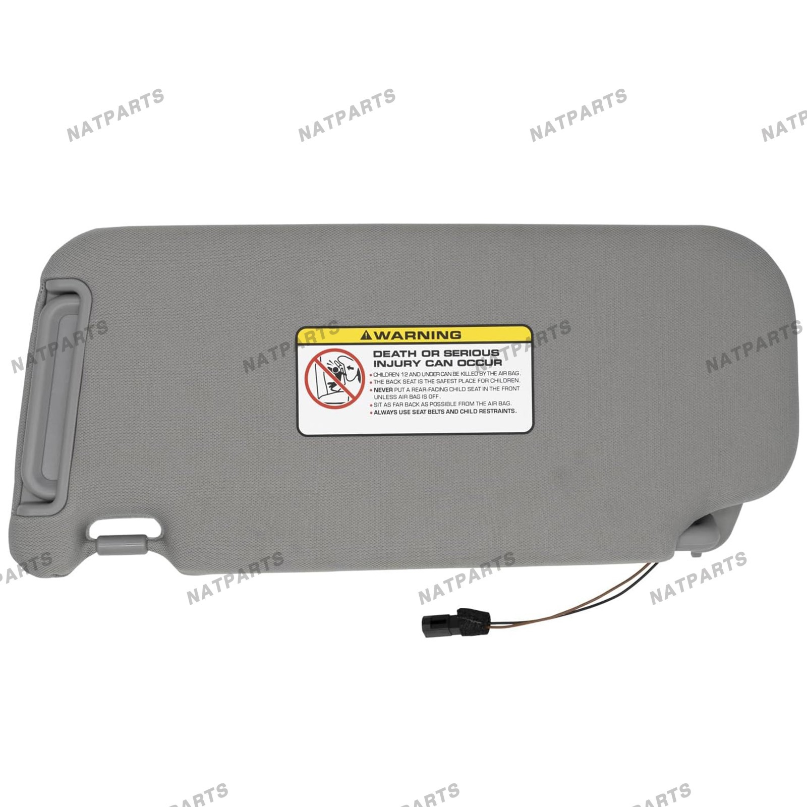 Right Passenge Side Sun Visor w/Light for Hyundai Elantra 2007-2010 852202H1618M