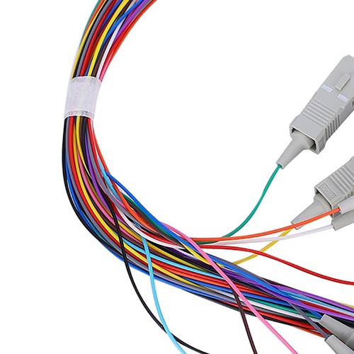 Glasfaser-Pigtailkabel Multimode Carrier‑Class Level 12‑polig SC/UPC 62.5/12 B - Afbeelding 7 van 22