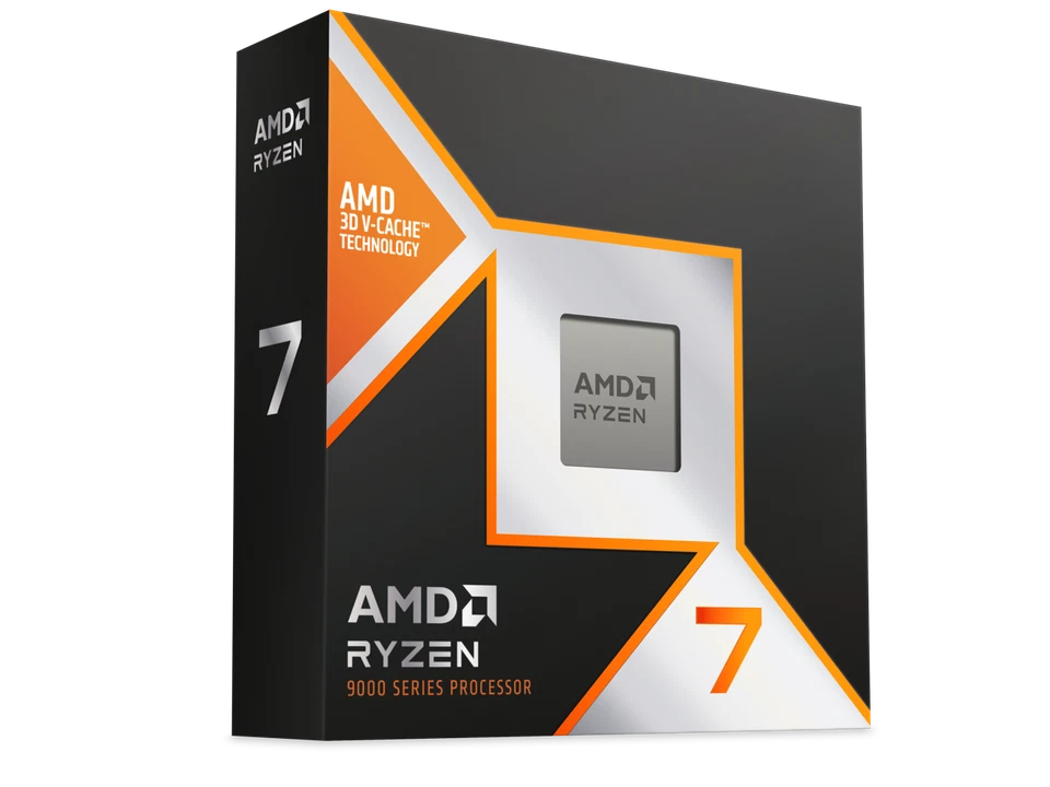 AMD Ryzen 7 9800X3D - Ryzen 7 9000 Series Zen 5 8-Core 5.2 GHz - Socket AM5 120W - Image 2 of 3