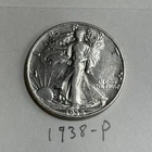 Lot of 7 Walking Liberty half dollars 90% silver.