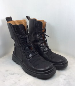 fabric combat boots