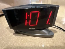 Home LED Digital Alarm Clock – Swivel Base - Outlet Powered Simple Operation ...