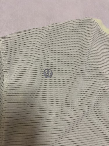 Lululemon Shirt Mens Medium Mint Green Gym Training Running Polyester Athleisure - Picture 6 of 11