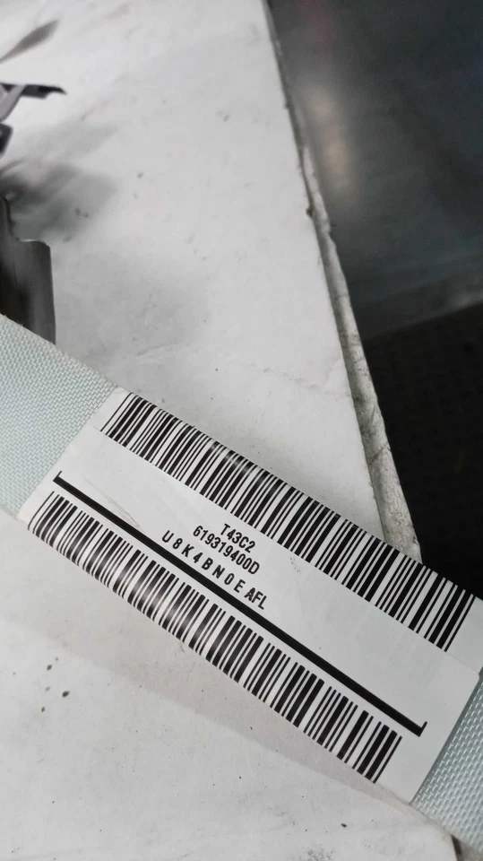 Used Right Curtain Air Bag fits: 2015 Toyota Rav4 Japan built passenger roof Rig Foto 2 de 4