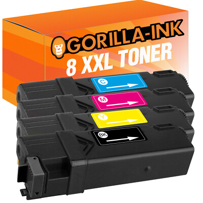 8 Toner XXL für Xerox 6020 WorkCentre 6025 WorkCentre 6027