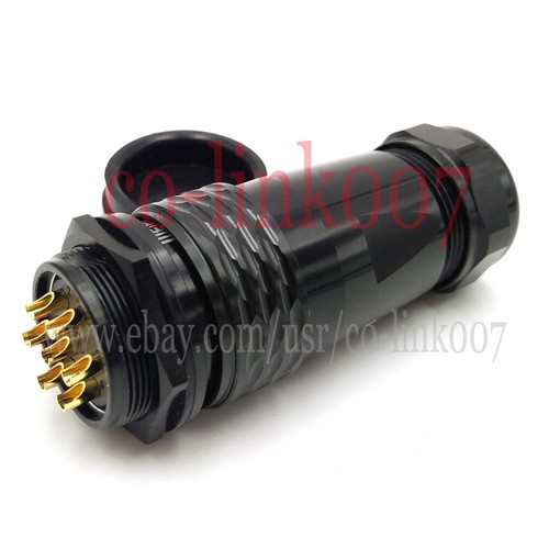 WEIPU SA28 7Pin Waterproof Connector Plug Socket IP67,Aviation Cable Connector - Picture 6 of 7