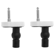 2pcs Quick Installion Designs Toilet Seat Hinges Fixings for Broken Seats