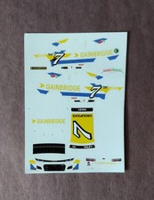 2024 Custom Justin Haley 7 Gainbridge 1/64 Waterslide Decals