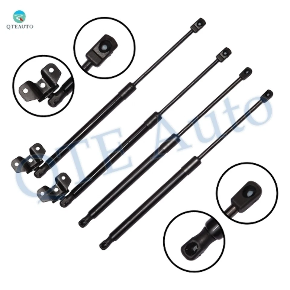 Juego de 4 soportes de elevación de puerta levadiza delantera-trasera para Honda Accord Crosstour 2010 2011 Foto 2 de 4