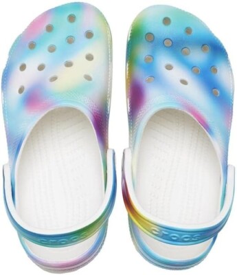 Crocs Classic Solar Rainbow Clogs Size M14
