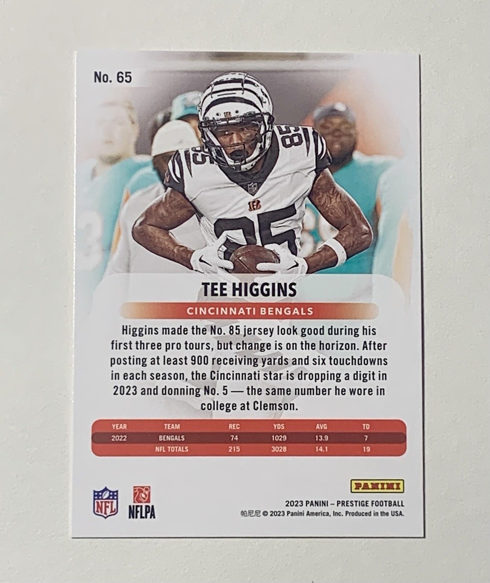 NFLカード Tee Higgins 世界1枚限定パッチカード含む3枚セット NFLカード Tee Higgins 世界1枚限定パッチカード含む3枚セット