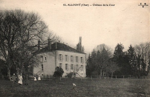 CPA 18 - ALLOGNY (Cher) - 10. Château de la Cour