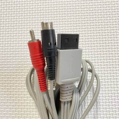 Official Nintendo Wii S-Video AV Cable RVL-010 S Terminal for Wii