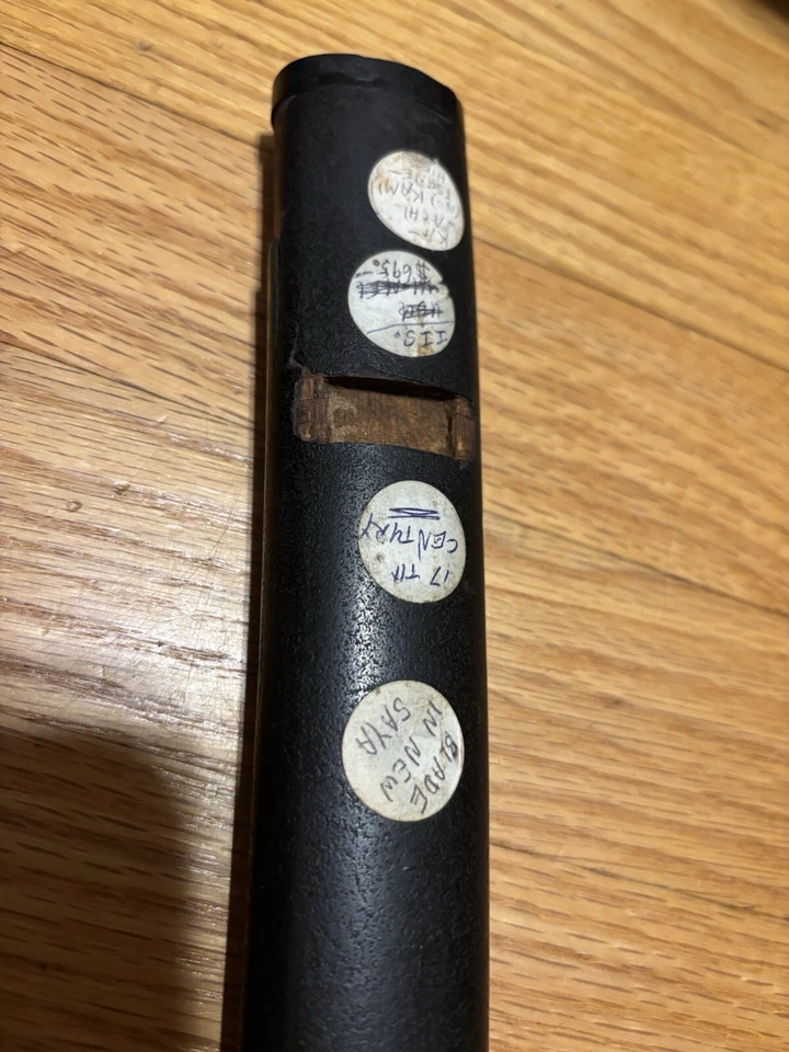 Samurai sword sheath wood beautiful 18th century Saya IIS Ka Wachi Kami Japan Ts - Image 3 of 4