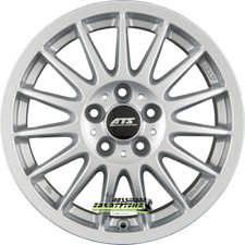 ATS Streetrallye polar-silber 6x16 ET35 - LK4/100 ML63.3 Felge Alu