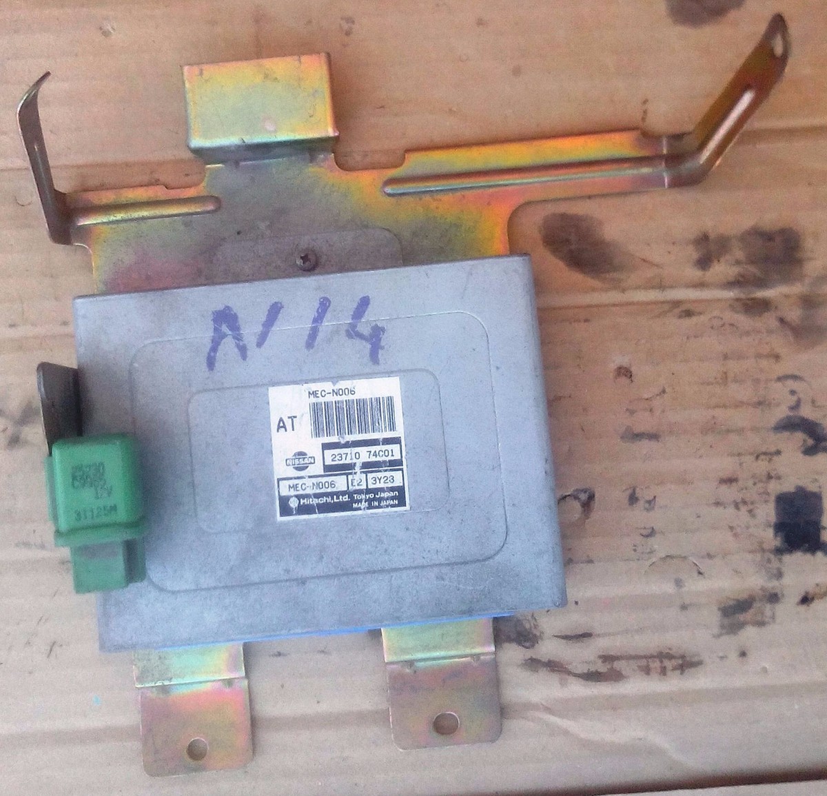 NISSAN GA14DE AT ECU 23710 74C01 MEC-N006 E2 3Υ23 USED | eBay