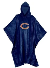The Northwest Company NFL Chicago Bears Lightweight Rain Poncho OSFM
