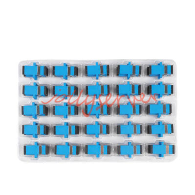 200x SC-SC Coupler Fiber Optic Connector Adapter SC UPC SM Flange Simplex