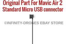 Genuine DJI Extension Cable for Mavic Air 2 Remote Control (Micro USB Connector)
