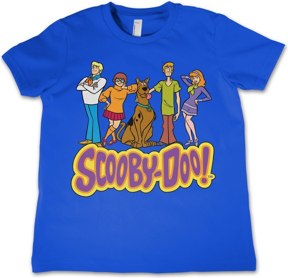 Детская футболка Team Scooby Doo Kids Tee Kinder синего цвета