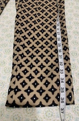 Pantalones al tobillo ajustados para mujer White House Black Market 10R bolsillos con cremallera color negro tostado - Imagen 9 de 10