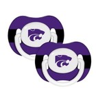Kansas State Wildcats (Baby Fanatic) Infant PACIFIER Set of 2 BPA Free ...