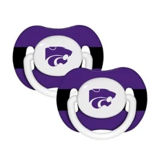 Kansas State Wildcats (Baby Fanatic) Infant PACIFIER Set of 2 BPA Free