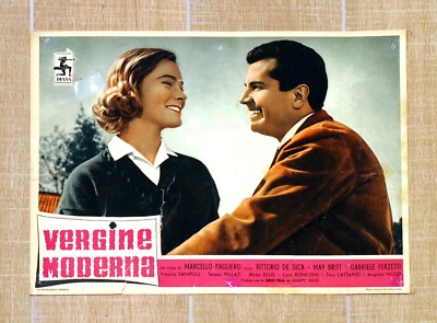 VERGINE MODERNA fotobusta poster May Britt Gabriele Ferzetti Sorriso Smile V28