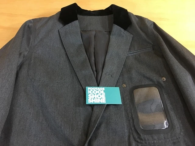 UNDERCOVER Trench Sotto copertura Giappone Jun Takahashi Collare di Velluto Grigio Carbone 2