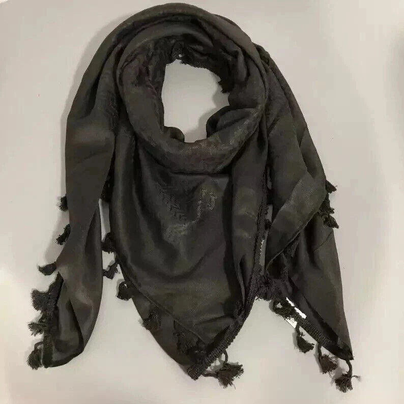 Palestinian Original Arafat Hatta Jordanian Black shemagh Arab Clerical Keffiyeh
Opens in a new wind