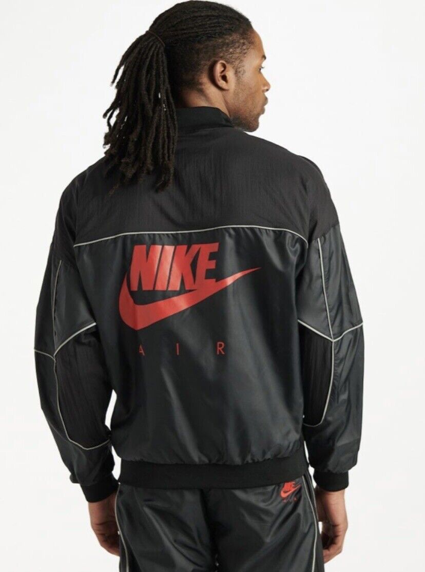 NIKE AIR JORDAN 5 V AJ5 LEGACY JACKET BLACK RED METALLIC NIKE AIR JORDAN 5 V AJ5 LEGACY JACKET BLACK RED METALLIC