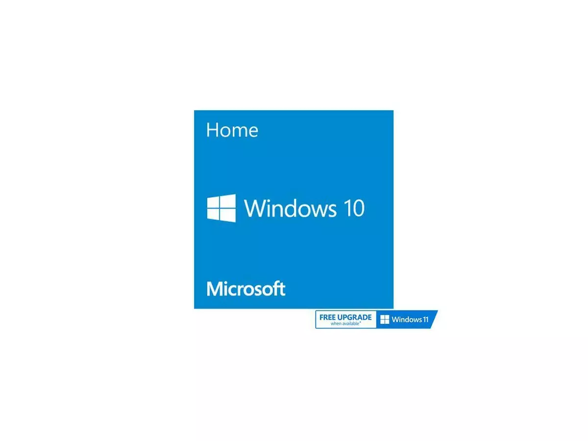 Microsoft Windows 10 Home, 64-bit, DVD - OEM