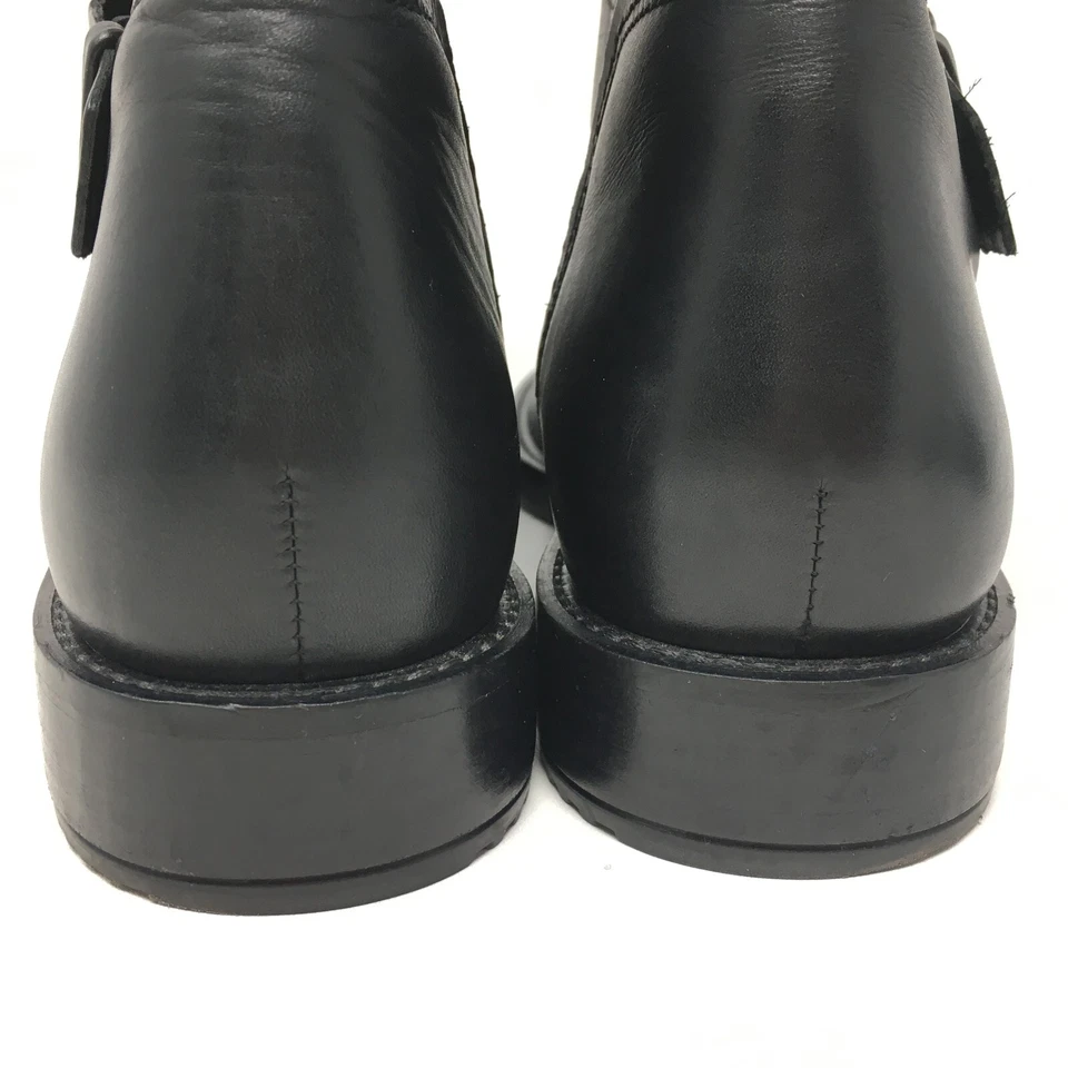 Botas de moto Ecco Shape 25 zapatos de motociclista para mujer talla 9-9,5 EE. UU. 40 UE cuero negro Foto 4 de 4