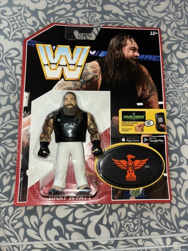 BNIB WWE MATTEL RETRO SERIES 6 BRAY WYATT WRESTLIN...