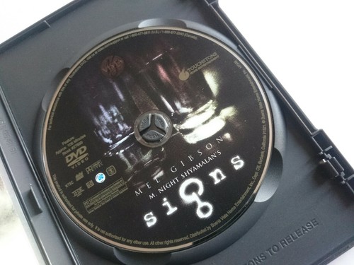 Signs (DVD, 2003) R1 NTSC - 第 4/8 張圖片