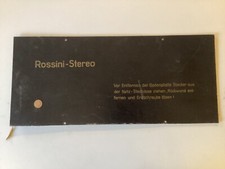 Unterbodenplatte aus Großsuper Rossini Stereo Typ 6002 (VEB (K) Elektro-Akustik