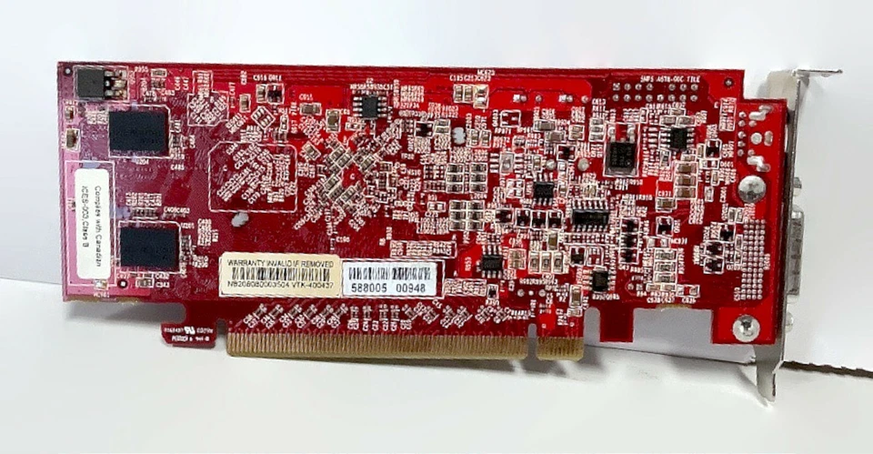 ATI VisionTek 400437 Radeon X1300 PCIE 256M DDR2 RC VGA Video Graphics Card - Image 3 of 4