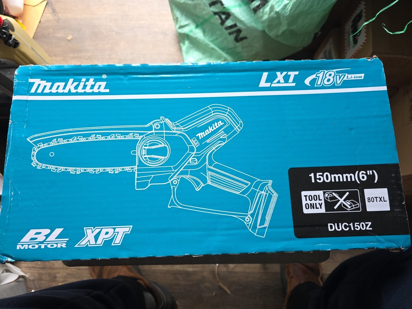 Makita Pruning Saw 150MM / 6"" DUC150Z 18V LXT Cordless Brushless - Body Only