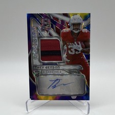 Panini Spectra Trey Benson Aspiring Patch Supernova Prizm #APA-TBN /70 Cardinals