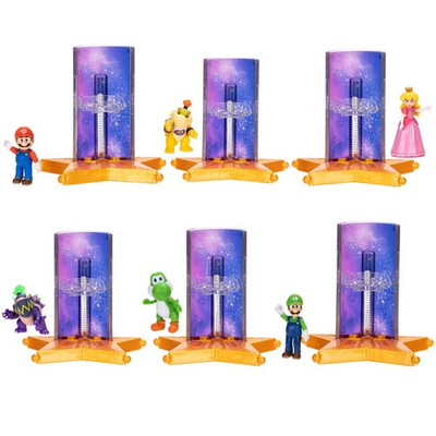#ad The Super Mario Galaxy Movie – 1.5” Mini Figures with Star Launcher Accessory 6 $69.13
