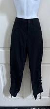 THE NORTH FACE NEW! Black MAPLETON TECH Ruched Leg Camping Hiking Pants Sz 6