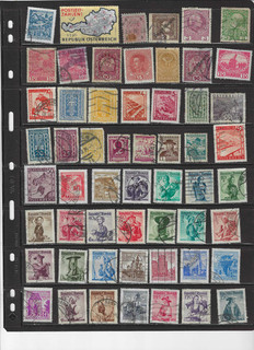 AUSTRIA BALANCE OF COLLECTION ( Lot 9397 )