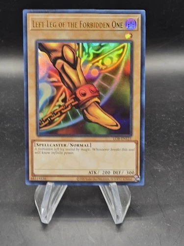 Yugioh! Left Leg of the Forbidden One LOB-EN121 Ultra Rare Unlimited 25th