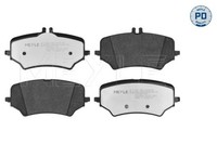 Meyle Bremsbelagsatz, Scheibenbremse MEYLE-PD: Advanced Perform 025 264 0215/PD